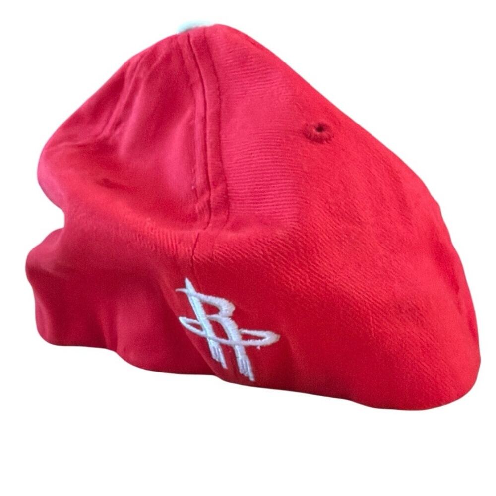 NBA Houston Rockets Hat Reebok Stretch Fit Red Cap - Picture 3 of 5